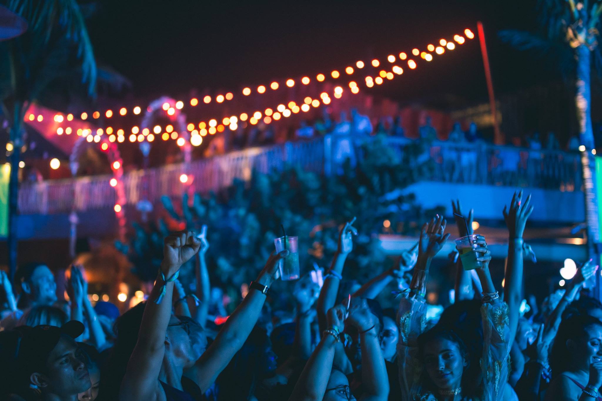 Sunny Side Up Tropical Festival Put your hands up in the air!
